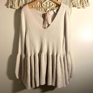 LC Lauren Conrad Baby Doll Sweater